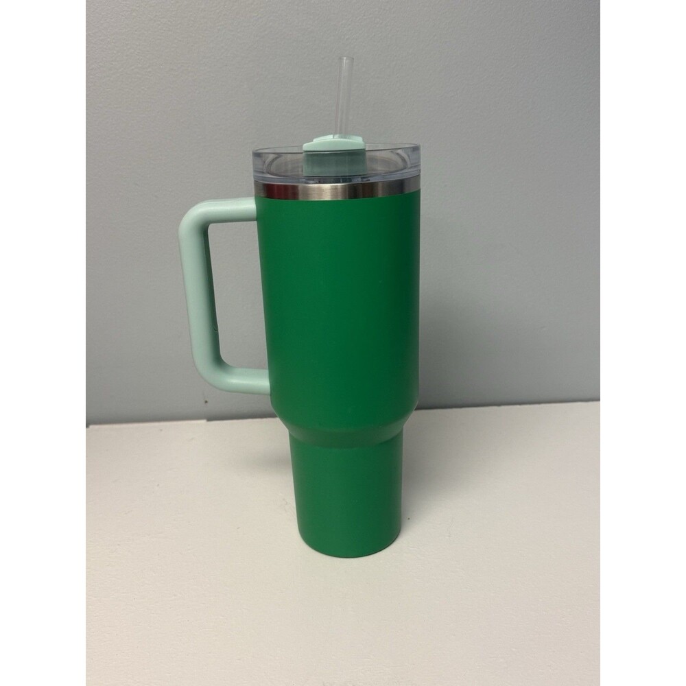 Stanley 40oz Stainless Steel H2.0 Flowstate Quencher Tumbler Green - Picture 3 of 8
